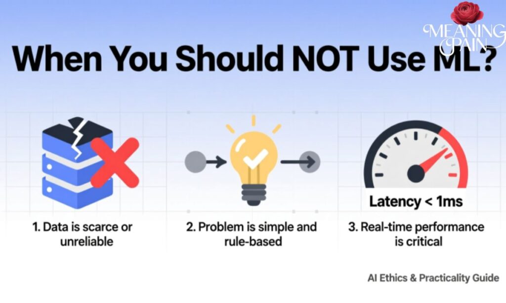 When You Should NOT Use ML