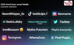 300+ Cool Usernames for Any Social Media Profile (2026)