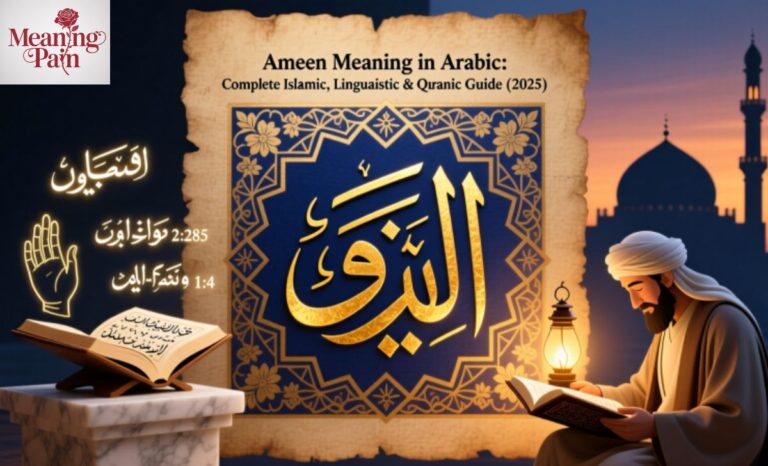 Ameen Meaning in Arabic: Complete Islamic, Linguistic & Quranic Guide (2025)