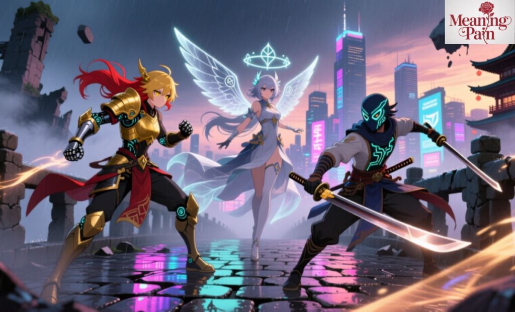 Anime-Style Video Game Characters