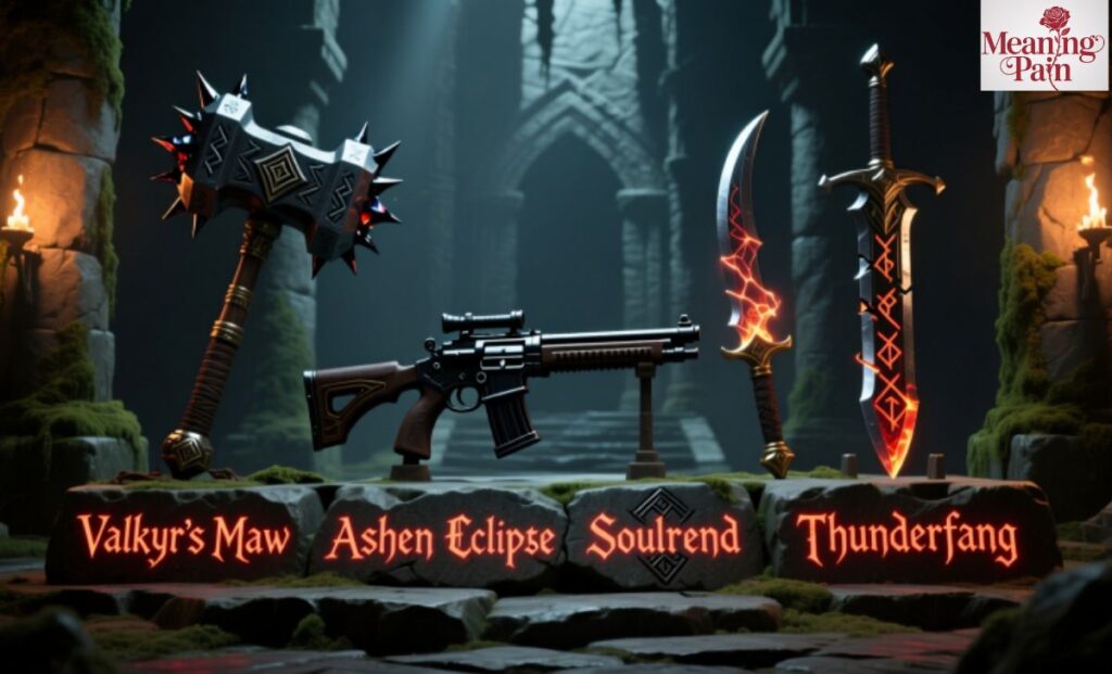 Best Gun Names for Powerful Weapons