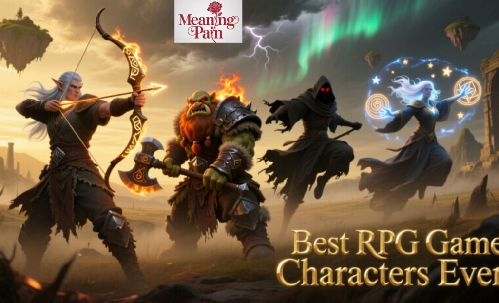 Best RPG Game Characters Ever