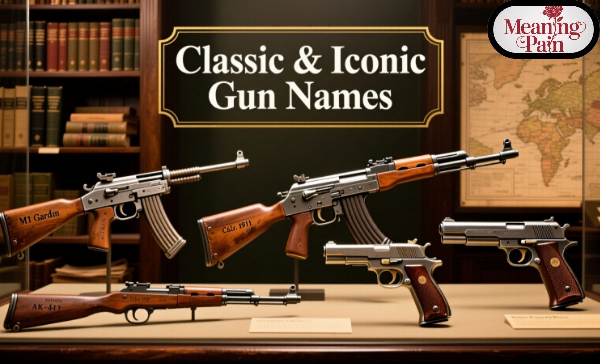 600+ Gun Names: Bold, Funny, Mythical & Iconic Ideas 2026