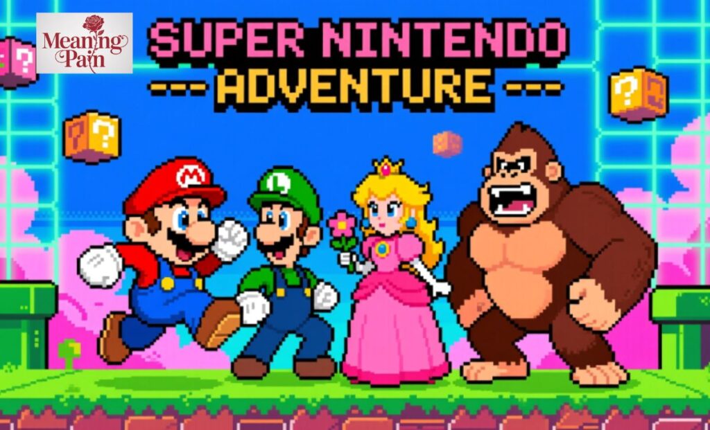 Classic Nintendo Game Characters