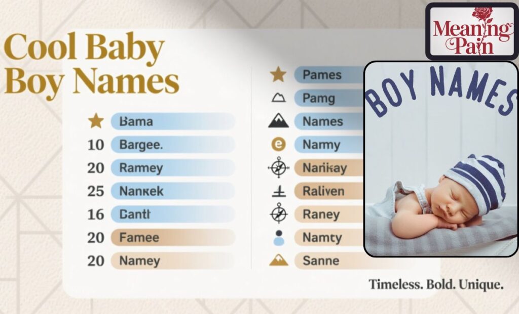 Cool Baby Boy Names