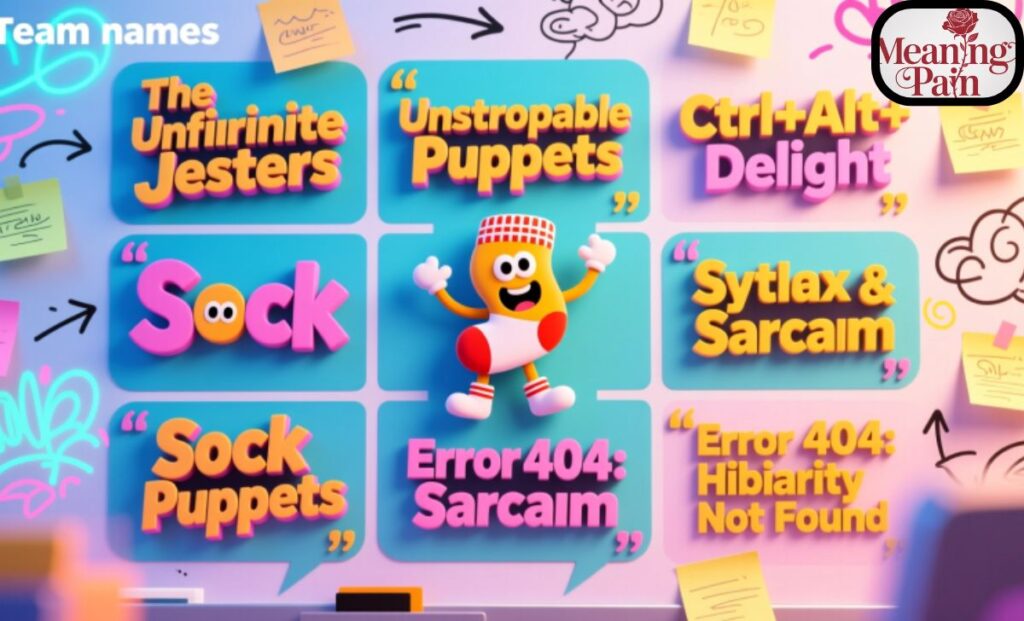 Creative Funny Team Names