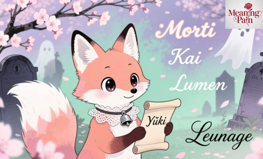 Cute Names That Mean Death