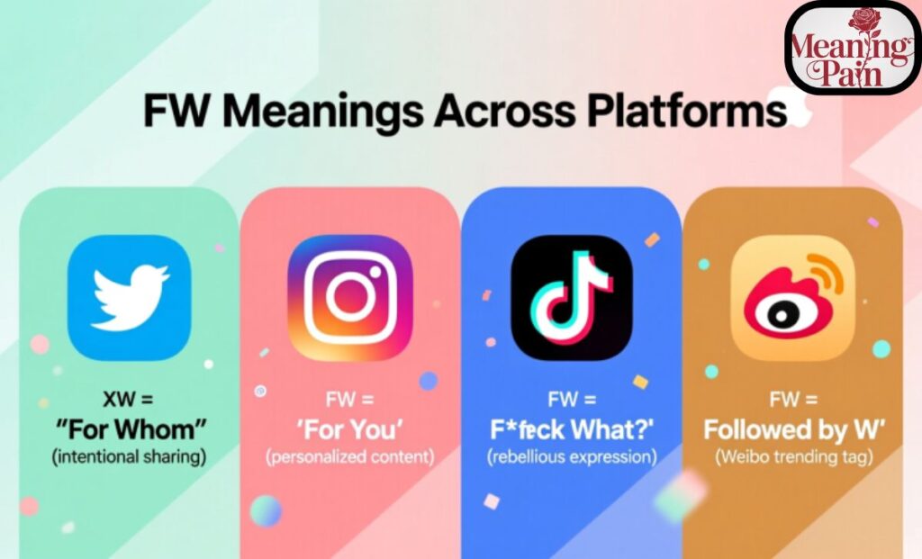 FW Meanings Across Platforms