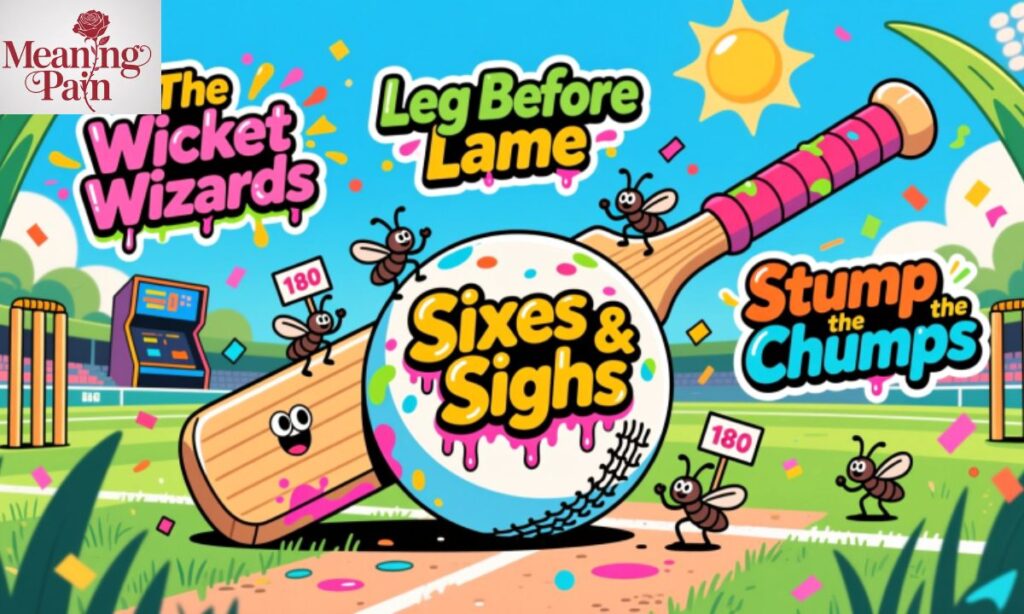 Funny Cricket Team Names (1)