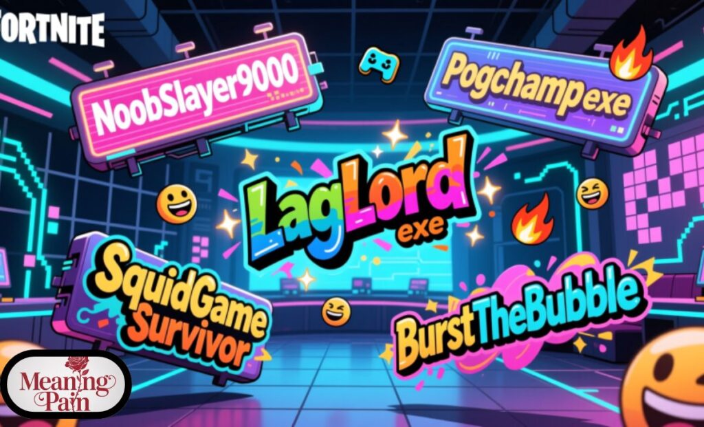 Funny Fortnite Usernames