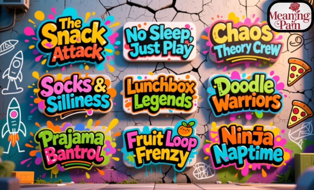 Funny Team Names for Boys