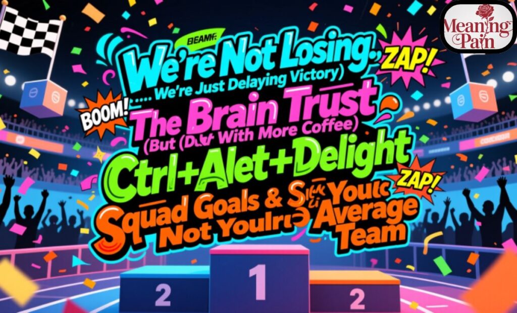 Funny Team Names for Competitions