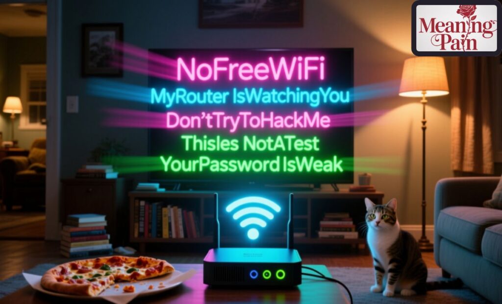 Funny WiFi Names to Freak Out Neighbors