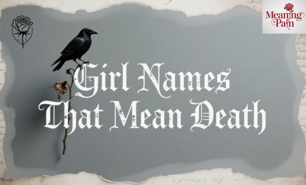Girl Names That Mean Death
