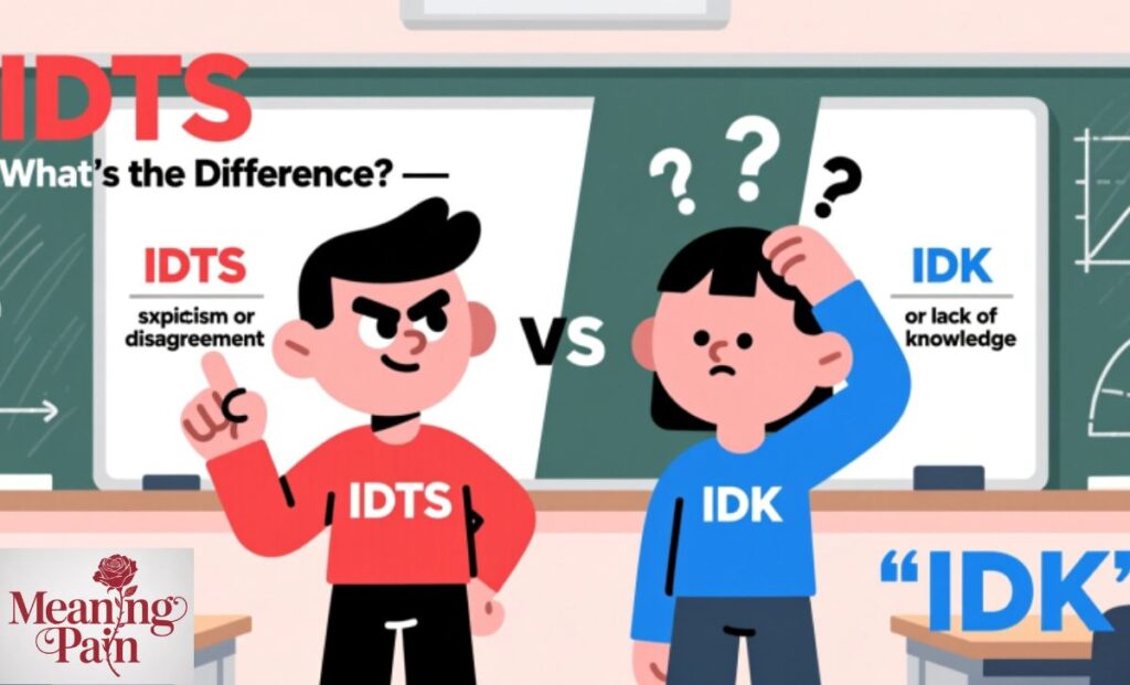 IDTS vs IDK What’s the Difference