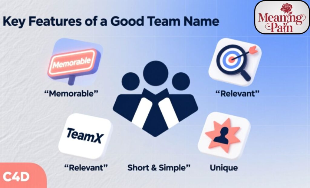 Key Features of a Good Team Name