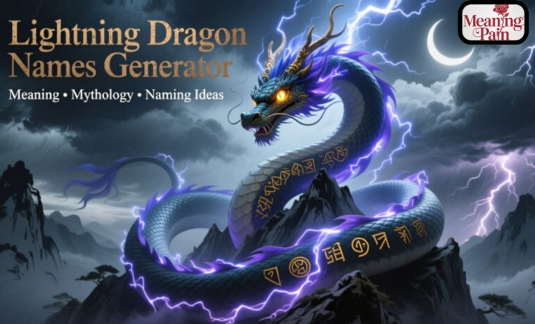 Lightning Dragon Names Generator Meaning, Mythology & Naming Ideas