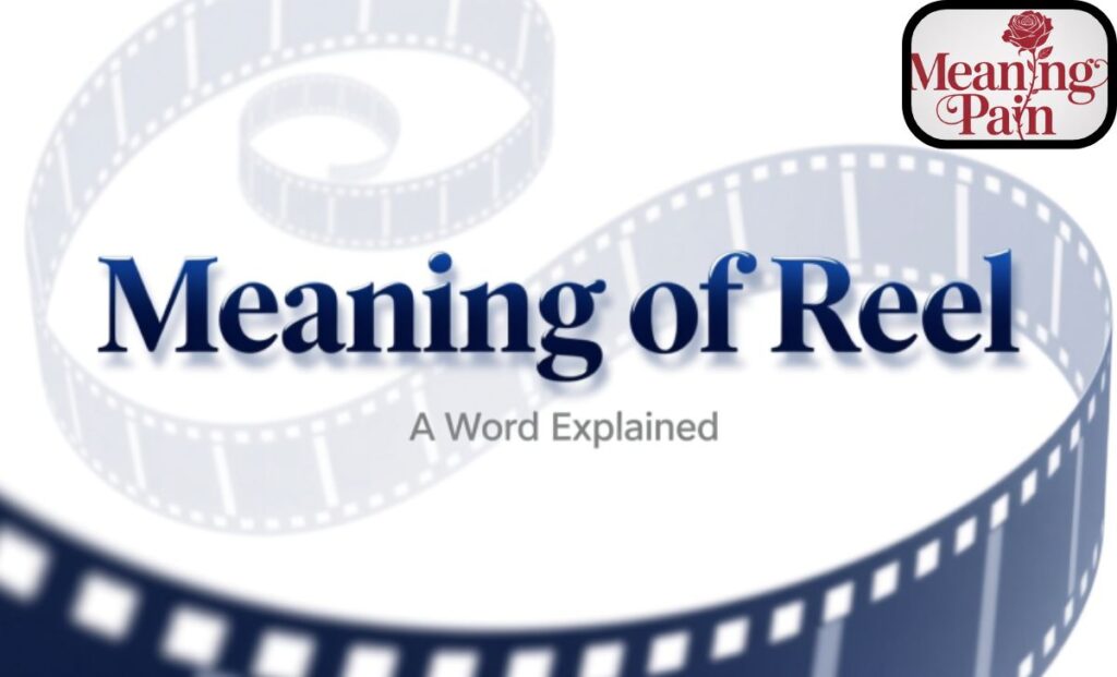 Meaning of Reel in English