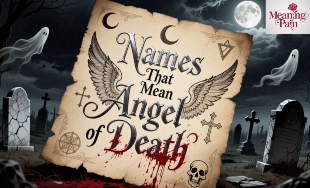 Names That Mean Angel of Death