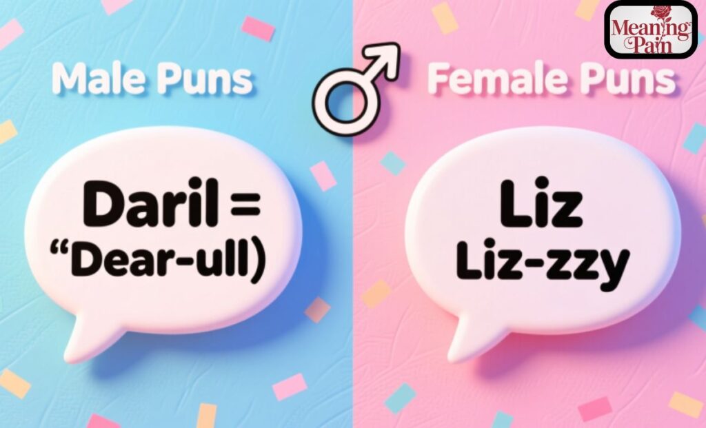 Pun Names by Gender