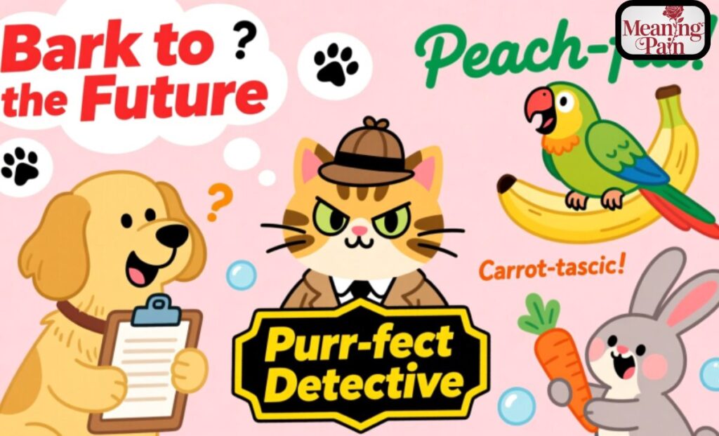 Pun Names for Animals & Pets