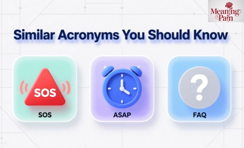 Similar Acronyms You Should Know