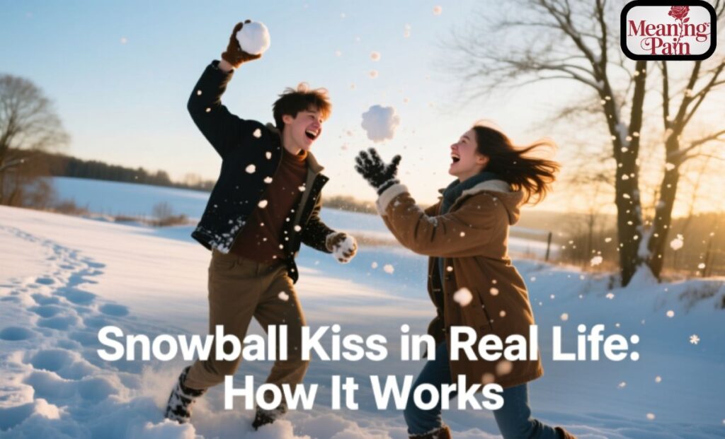 Snowball Kiss in Real Life How It Works