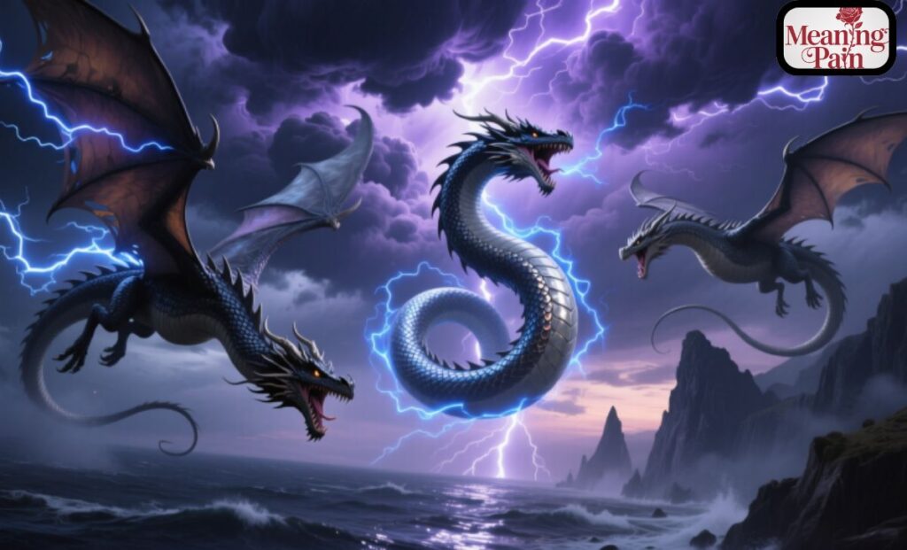 Thunder, Lightning, and Storm Dragons