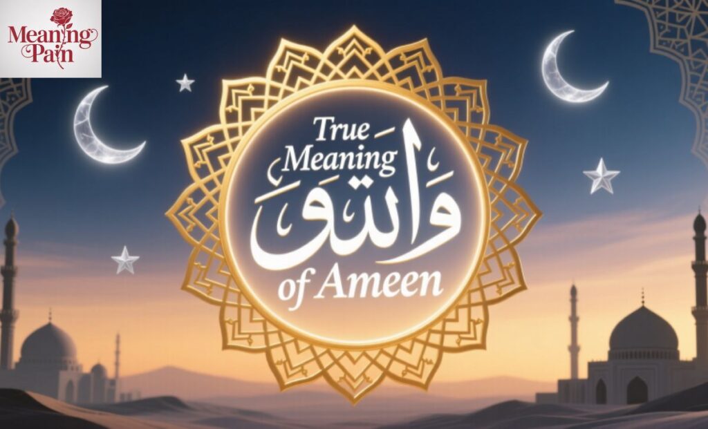 True Meaning of Ameen in Islam