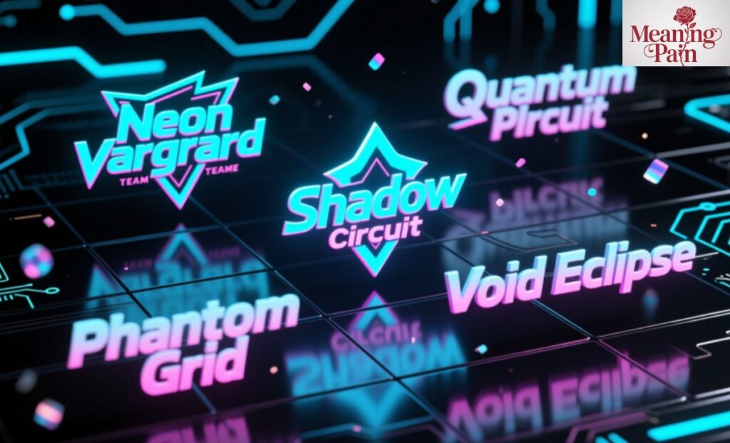 Unique Esports Team Names