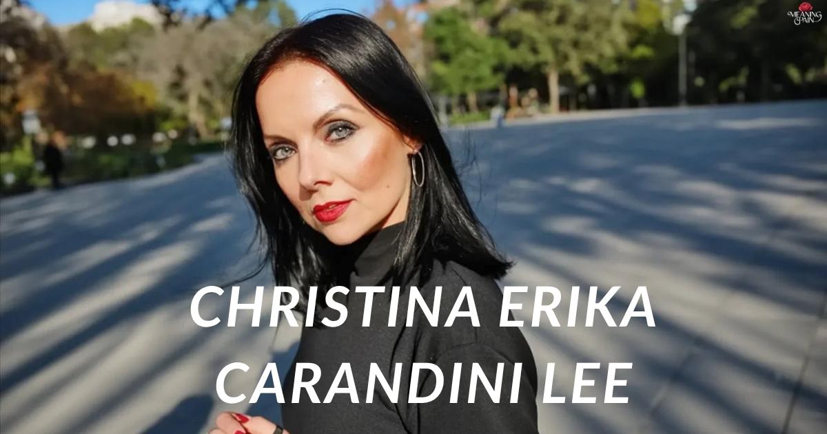 Christina Erika Carandini Lee