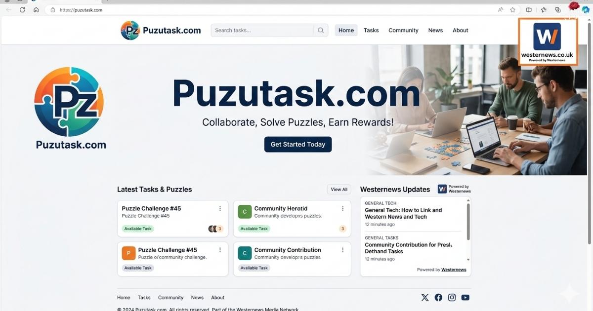 Puzutask com